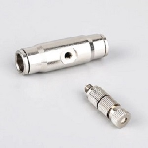 High pressure misting system slip lock stainless steel single threaded hole connectors fitting