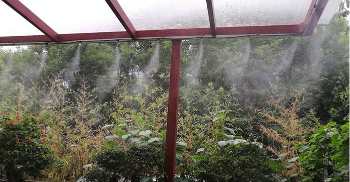 mist spray humidification system