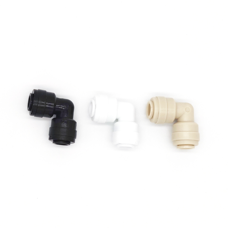 tube pipe fitting hose elbow quick connector plastic for low pressure misting fog system