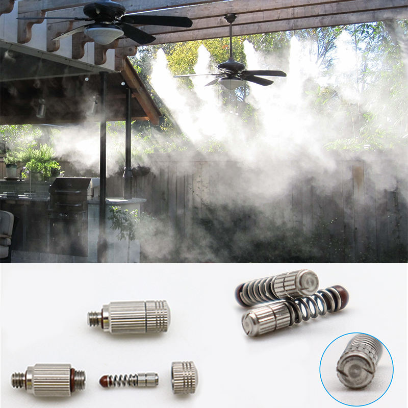 stainless steel fine fog misting nozzle tip