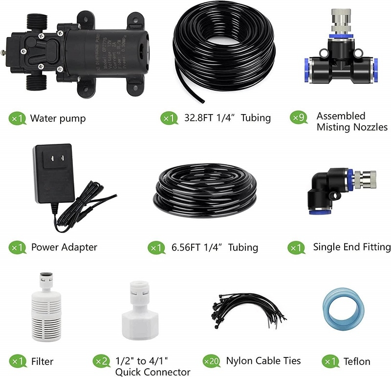  How to install patio mist system