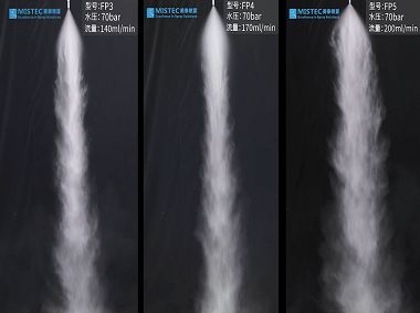 The importance of misting particle size of misting nozzle