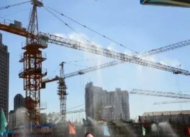 mist system of tower crane