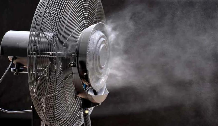 Application of spray fan