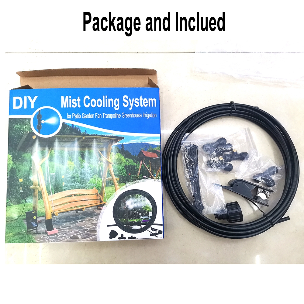 Mist cooling system principle